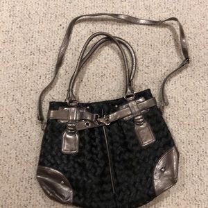 Adore Black and Silver bag